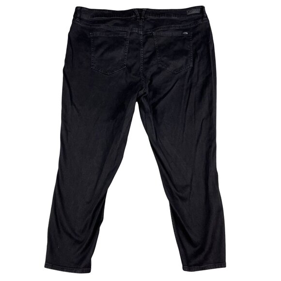 Volcom Brand Jeans Black Legging Ankle Fit Jeans Sz 22 W - Picture 2 of 5